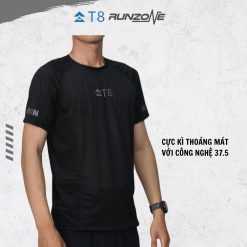 Áo Chạy Bộ Nam T8 Iced Tee VS2, Áo T8 Nam – Siêu Nhẹ, Thoáng Khí