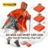 Áo Mưa Giữ Nhiệt, Áo Mưa Cứu Sinh, Chăn Giữ Nhiệt Emergency Raincoat - Loại Dày - RunZone