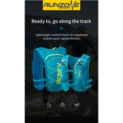 Balo Vest Nước Aonijie C9107 5L Thể Thao Chạy Bộ Trail Leo Núi Đạp Xe Nhẹ Gọn Thoáng Khí RunZone