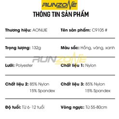Balo Vest Nước Trẻ Em Chay Trail Chạy Bộ Thể Thao Aonijie C9105 - Ôm Sát Thoáng Khí
