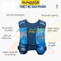 Balo Vest Nước Trẻ Em Chay Trail Chạy Bộ Thể Thao Aonijie C9105 - Ôm Sát Thoáng Khí
