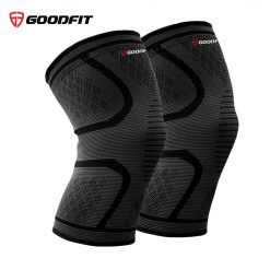 Bó gối thể thao GF - Dệt 3D co giãn 4 chiều, bảo vệ đầu gối chạy bộ, tập gym, Đá Banh-RunZone