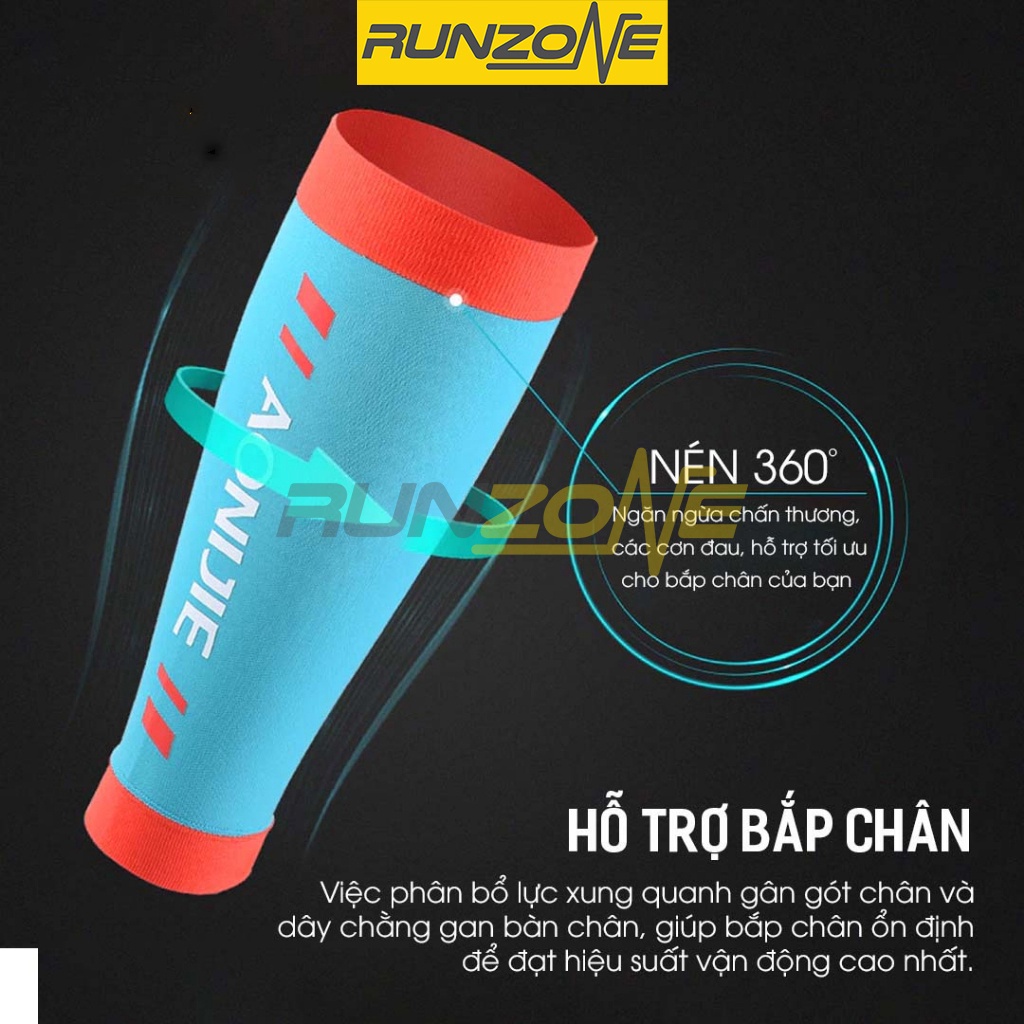 Bó Ống Chân Bó Calf Aonijie E4405- Hạn Chế Chuột Rút- RunZone