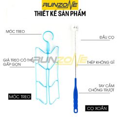 Bộ Vệ Sinh Bình Nước Túi Nước AOnijie PJ011- RunZone