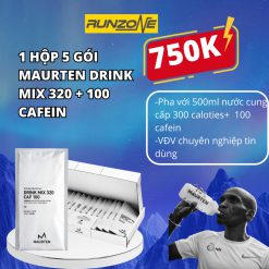 Bột Năng Lượng MAURTEN DRINK MIX 320 CAF - DRINK MIX 320 Gói Hòa Tan Bổ Sung Nước Và Năng Lượng_RunZone