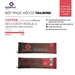 Bột phục hồi Tailwind Rebuild Recovery Mix – 1 serving – Hỗ trợ cơ bắp sau chạy bộ, leo núi, thi đấu