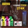 Combo Chạy Bộ 21km 42km– Gel Năng Lượng & Phục Hồi Nhanh – Hỗ Trợ Marathon, Chạy Trail, Tập Luyện Cường Độ Cao