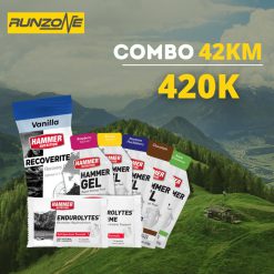 Combo Dinh Dưỡng Chạy Bộ 21km/42km – Gel Năng Lượng, Muối Điện Giải Marathon từ RunZone