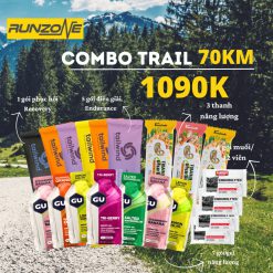 Combo Dinh Dưỡng Chạy Bộ Chạy Trail 15km/21km/42km/50km/70lm/100km– Gel Năng Lượng, Muối Điện Giải Marathon từ RunZone