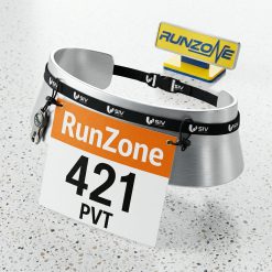Dây Đeo BIB Chạy Bộ Gọn Nhẹ Co giãn tốt Thoải Mái khi sử dụng Thay thế kim băng Freesize_ RunZone