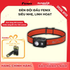 Đèn pin đội đầu Fenix HL16 độ sáng 450 lumen tầm chiếu xa 104m sử dụng 3 pin AAA_RunZone