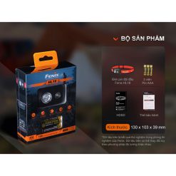 Đèn pin đội đầu Fenix HL16 độ sáng 450 lumen tầm chiếu xa 104m sử dụng 3 pin AAA_RunZone