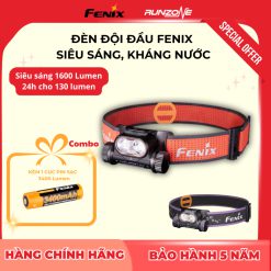 Đèn pin đội đầu Fenix HM65R-T V2.0 – 1600 Lumens, chiếu xa 170m, siêu sáng, chống nước-RunZone