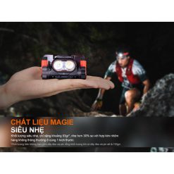Đèn pin đội đầu Fenix HM65R-T V2.0 – 1600 Lumens, chiếu xa 170m, siêu sáng, chống nước-RunZone