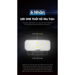 Đèn pin đội đầu Nitecore HC60 UHE sáng 1600 lumen chiếu xa 157m-RunZone