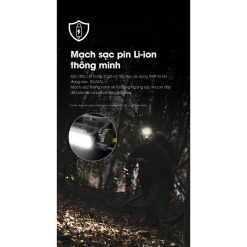 Đèn pin đội đầu Nitecore HC60 UHE sáng 1600 lumen chiếu xa 157m-RunZone