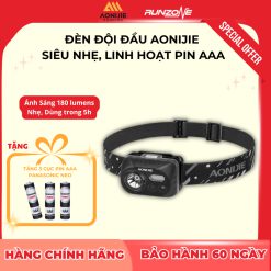 Đèn Pin Đội Đầu Siêu Sáng Kháng Nước E4031 Aonijie- Tặng 3 Pin Panasonic AAA-RunZone