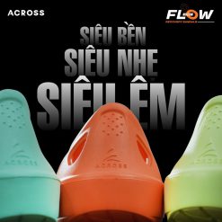 Dép Chạy Bộ, Dép Chạy Phục Hồi FLOWSTEP Across Nam Nữ – Dép Thể Thao Êm Chân, Chống Sốc, Nhẹ, Thoáng Khí-RunZone