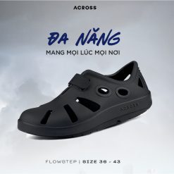 Dép Chạy Bộ, Dép Chạy Phục Hồi FLOWSTEP Across Nam Nữ – Dép Thể Thao Êm Chân, Chống Sốc, Nhẹ, Thoáng Khí-RunZone