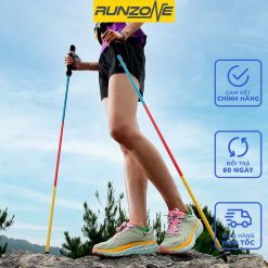 Gậy Leo Núi Trekking, Gậy Chạy Trail Aonijie E4201- Gậy Trail Siêu Nhẹ Gấp Gọn 3 Khúc - RunZone