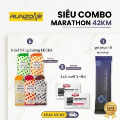 Gel Dinh Dưỡng Chạy Bộ Marathon 21km 42km – Năng Lượng Nhanh Cho Chạy Trail, Chạy Đường Dài- RunZone