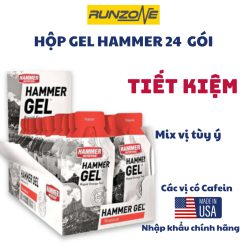 Gel GU Energy Hộp 24 Gói Mix Vị – Thực Phẩm Bổ Sung Năng Lượng Chạy Trail, Marathon