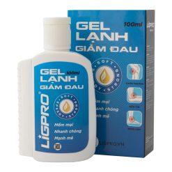 Gel Lạnh Giảm Đau Ligpro 100ml [Tặng 1 Dầu Lạnh 50ml]