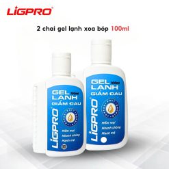 Gel Lạnh Giảm Đau Ligpro 100ml [Tặng 1 Dầu Lạnh 50ml]