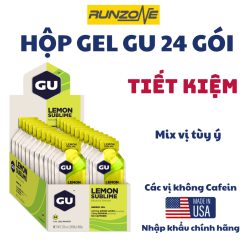 Gel năng lượng GU Energy – Bổ sung khi chạy bộ, đạp xe, leo núi, thể thao –Mua 6 Tặng 1 Bar
