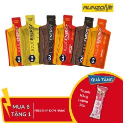 Gel Năng Lượng GU Liquid Chạy Bộ Dạng Lỏng Dễ Uống -MUA 6 TẶNG 1 BAR– 60ml