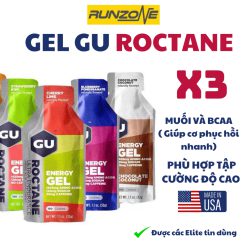 Gel Năng Lượng GU Roctane 32g- Gấp 3 BCAA và Muối – Bổ Sung Năng Lượng Nhanh Cho Chạy Bộ, Đạp Xe RunZone