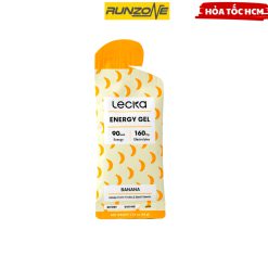 Gel Năng Lượng LECKA 40g - 1 hợp 10 Gói– Bổ sung năng lượng nhanh, hỗ trợ chạy bộ, đạp xe, pickleball