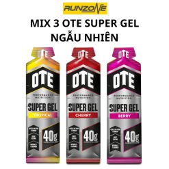 Gel Năng Lượng OTE Bổ Sung Năng Lượng Điện Giải Cho Chạy Bộ, Chạy Trail, Đạp Xe, Leo Núi – Hàng Chính Hãng