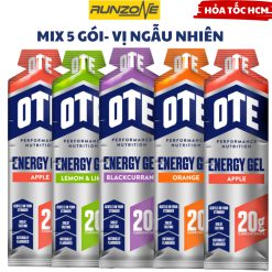 Gel năng lượng OTE sử dụng cho chạy bộ, đạp xe, leo núi, pickeball - cung cấp năng lượng , điện giải - Hàng Chính Hãng