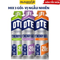 Gel năng lượng OTE sử dụng cho chạy bộ, đạp xe, leo núi, pickeball - cung cấp năng lượng , điện giải - Hàng Chính Hãng