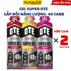 Gel Năng Lượng OTE Super Gel Điện Giải Tăng Thể Lực Cho Chạy Bộ, Chạy Trail, Đạp Xe – Dạng Lỏng Vị Tự Nhiên
