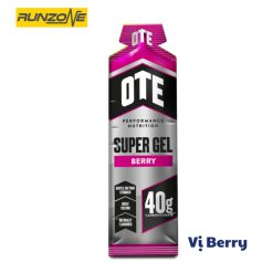 Gel Năng Lượng OTE Super Gel Điện Giải Tăng Thể Lực Cho Chạy Bộ, Chạy Trail, Đạp Xe – Dạng Lỏng Vị Tự Nhiên
