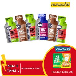 Gel năng lượng thể thao GU ENERGY bổ sung năng lượng nhanh, gel tăng cường sức bền dành cho chạy bộ đạp xe bơi lội
