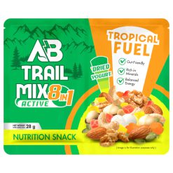 Hạt Dinh Dưỡng Mix 2 Ngăn AB Trail Mix 28g – Hạt Dinh Dưỡng Mix Trái Cây Sấy Cho Người Chơi Thể Thao- RunZone