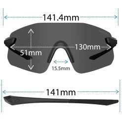 Kính Thể Thao Chống Tia UV, Chống Bụi, Bảo Vệ Mắt- Cho Chạy Bộ, Đạp Xe, Golf, Dã Ngoại-Thương Hiệu Mỹ TIFOSI-RunZone