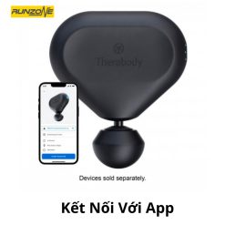 Máy massage Theragun Mini Gen 2, 3 cấp độ điều chỉnh, đi sâu các cơ 12mm, đầu mút foam xốp_Bảo hành 1 Năm_ RunZone
