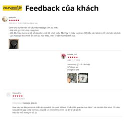 Máy massage Theragun Relief gõ đi sâu 10 mm, kèm 3 phụ kiện, giảm đau nhức,cứng khớp_Bảo hành 1 NĂM_RunZone