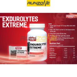 Muối Điện Giải Hammer Endurolytes Extreme Hộp 120 Viên- RunZone