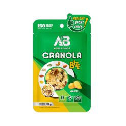 Ngũ Cốc Granola Bite AB 30g Dạng Viên Mềm, Giàu Năng Lượng Dành Cho Người Chơi Thể Thao