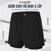 Quần Chạy Bộ Nam Nữ Có Túi Đựng Điện Thoại_Thoáng Khí Dễ Vận Động_RunZone