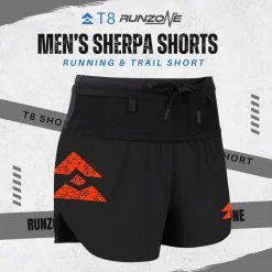 Quần Chạy Bộ Nữ T8 Sherpa Shorts V2 Quần T8 Nữ– Chuyên Dụng Cho Đường Trail & Đường Dài