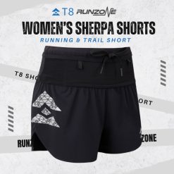 Quần Chạy Bộ Nữ T8 Sherpa Shorts V2 Quần T8 Nữ– Chuyên Dụng Cho Đường Trail & Đường Dài