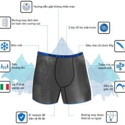 Quần Lót Chạy Bộ Nữ Nam T8 Commandos Siêu Nhẹ Nhanh Khô - Đồ Lót Thể Thao Trail Running