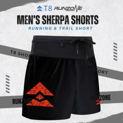 Quần Short Chạy Bộ T8 Ultra Nam - Có Đai Đa Năng, Co Giãn, Siêu Nhẹ-  Chuyên Dụng Cho Đường Trail & Đường Dài
