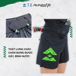 Quần Short Chạy Bộ T8 Ultra Unisex, Quần T8 Ultra - Có Đai Co Giãn, Siêu Nhẹ